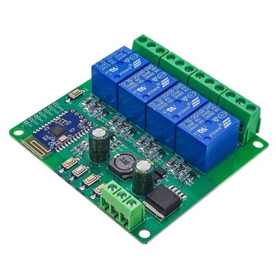 4 Channel Blutouth 5.0 Relay Ble Blutouth Networking Mesh Networking Mobile Phone App Remote Control Switch JDY-24M 5.0MESH