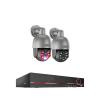 QDVOPHZA UHD 8CH 4K PTZ POE Security Camera System 2K 5MP Color Night Vision CCTV Video Surveillance Protection Kit Human Detect(2T,8CH 2pcs Camera 8MP) view 1