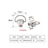 1/4 Inch Lanyard Screw D Ring Handle Shoulder Strap Mount Adapter Digital Camera Photo Studio Accessories for SLR Camera Tripod(D9 1PC) view 2