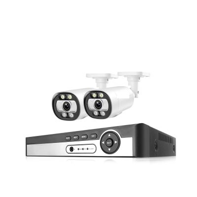 8CH 4K 5MP POE Security AI Camera System Face Detect 8MP CCTV Record Surveillance Protection Kit Color Night Vision NVR(None,7)