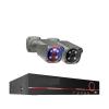 QDVOPHZA Ultra HD 4K POE Camera System Face Detected Red-Blue Light Alarm Colorful Night 8MP CCTV Video Security Surveillance Kit(None,8CH NVR 2 Cameras) view 1