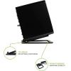 2Pcs Desktop Speakers Stands Metal Speakers Support Base 16 Tilted Speakers Risers Monitors Computer Speakers Bracket Holder view 3