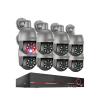 UHD 8CH 4K PTZ POE Security Camera System 2K 5MP Color Night Vision CCTV Video Surveillance Protection Kit Human Detect(None,8CH 8pcs Camera 5MP) view 1