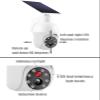 High brightness solar powered analog surveillance sensor light, flashing red light can simulate fake CCTV camera, enhance home security, suitable for porch backyard and parking lot lighting view 4