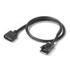 ACGTUY 5V 3 Pin / 12V 4 Pin 30cm Motherboard RGB Adapter Conversion Cable Compatible with The PC Computer Light Strip SM Wire Line Conversion Cable(3P Female) view 1