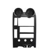 JTLCXNRN 9 Inch Car Fascia Radio Panel Compatible for Hummer H2 2002-2007 Dash Kit Install Facia Console Bezel Plate 9inch Adapter Trim Cover Frame view 1