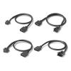 ACGTUY 30cm 5V 3 Pin / 12V 4 Pin Motherboard RGB Adapter Conversion Cable Converter Cord Compatible with The PC Computer Light Strip SM Wire Line(1Pc,3P Female) view 2