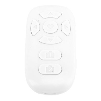 Scrolling Remote Control, Bluetooth Page Turner, Cordless Clicker Phone Camera Remote Shutter, for Taking Photos, Watching Videos, Reading Ebooks (White)