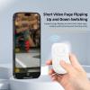 Scrolling Remote Control, Bluetooth Page Turner, Cordless Clicker Phone Camera Remote Shutter, for Taking Photos, Watching Videos, Reading Ebooks (White) view 2