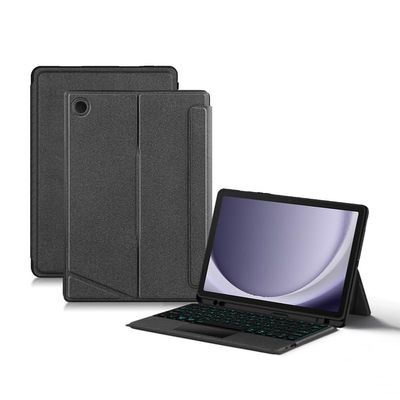 Adwnaeny Keyboard Case Compatible with Galaxy Tab A9+ 11 inch 2023,Magnetic Detachable Backlit Keyboard with Trackpad, Case for Tab A9 Plus 11" with Adjustable Landscape/Portrait Stand