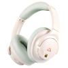 1Mii Y8+ Hybrid Active Noise Cancelling Headphones, 100H Ultra Playtime, Bluetooth 6.0 Over Ear, Wireless Hi-Res Audio Deep Bass Comfort for Travel Home Office, AI Chat & Custom EQ via APP Beige-Green view 1