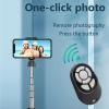 Wisoqu Scrolling Remote Control, Bluetooth Page Turner, Mobile Phone Camera Remote Shutter, for Photography, Video Recording, Watching Short Videos, Reading (Black) view 2