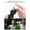 Action Camera Fill Light, Dimmable Portable Fill Photography Lamp Support Magnetic Attraction, with Single and Double Mounting Clips, USB Charging Port view 4