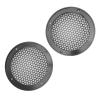 EBTOOLS Ceiling Speaker Cover Round Mesh Guard for Car Boat and Home Theater, with Iron and Aluminum Material, Easy Installation, Suitable for Loudspeakers, Car Speakers and Home view 1