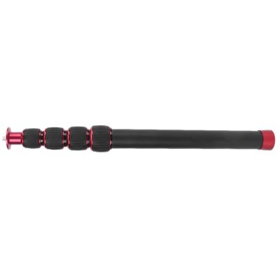 LR-255 Aluminum Alloy Camera Monopod Tripod Extension Rod, Adjustable Height 33.5-108cm with 1/4in Screw, 5kg Load, for Tripod, Monopod, Length Extension
