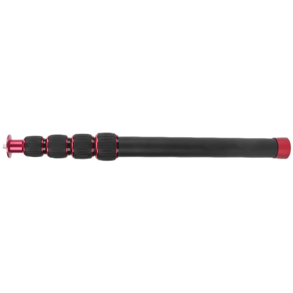 LR-255 Aluminum Alloy Camera Monopod Tripod Extension Rod, Adjustable Height 33.5-108cm with 1/4in Screw, 5kg Load, for Tripod, Monopod, Length Extension