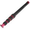 LR-255 Aluminum Alloy Camera Monopod Tripod Extension Rod, Adjustable Height 33.5-108cm with 1/4in Screw, 5kg Load, for Tripod, Monopod, Length Extension view 4