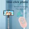 Wisoqu Scrolling Remote Control, Bluetooth Page Turner, Mobile Phone Camera Remote Shutter, for Photography, Video Recording, Watching Short Videos, Reading (Roseate) view 2