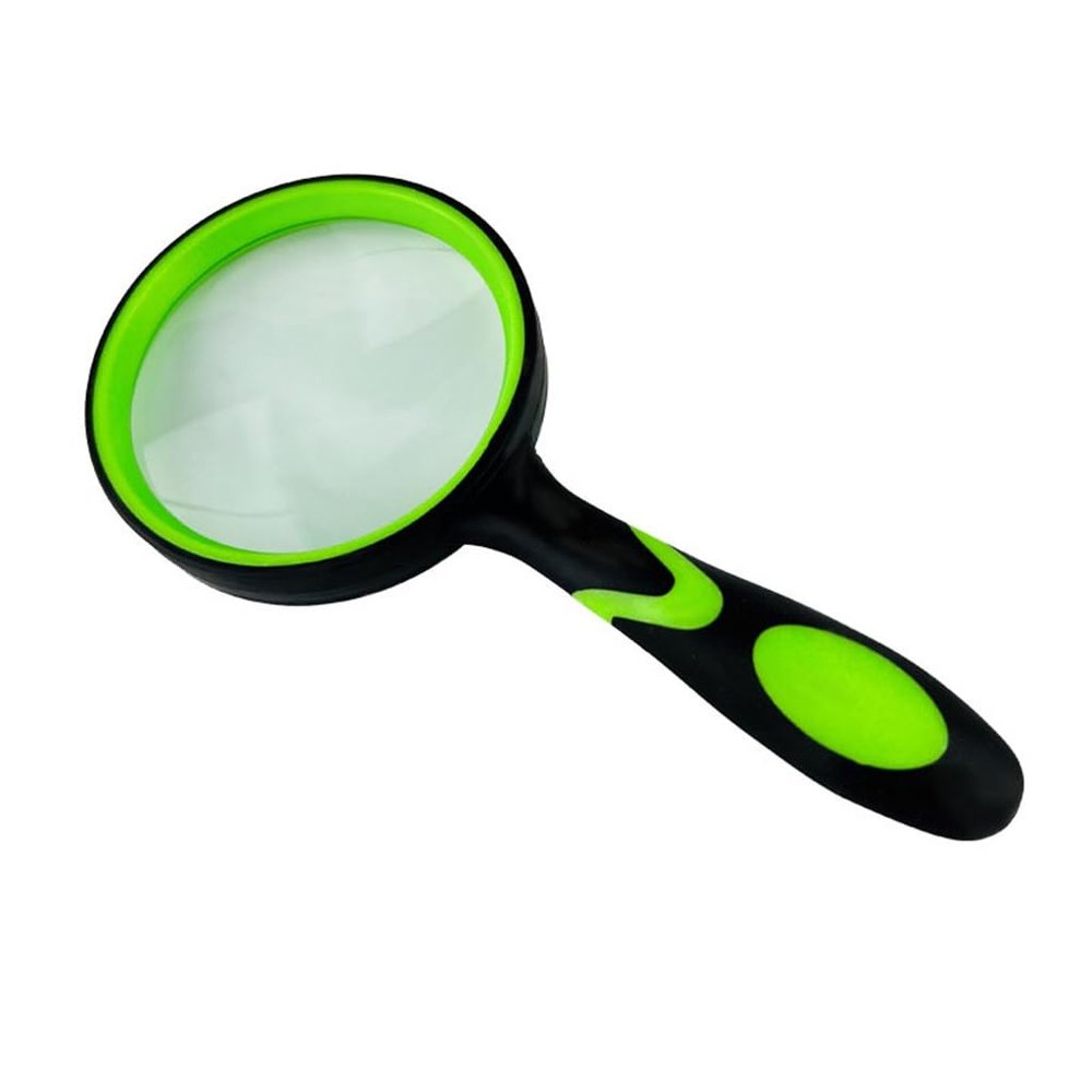 JSEIAJB Handheld Magnifying Glass for Elderly Reading Jade Identification Magnifying Glass(8cm)