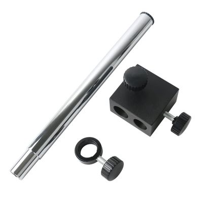 Lab Microscope Accessories Universal Adjustable Direction Clamp Bracket Arm Accessories Dia 25mm Metal Bracket