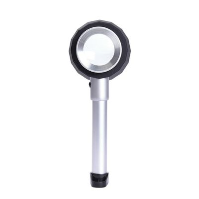 JSEIAJB Handheld Pipe LED Light for Cash Verification Antique Identification with Graduated Magnifying Glass