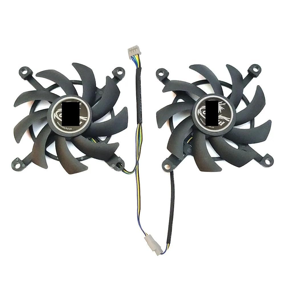 1LOT 85MM 4PIN RTX 2060 2060S GPU Fan Compatible with GTX 1660TI 1660S 1650S 1650 Graphics Card Cooling Fan