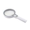 JSEIAJB Handheld Magnifying Glass with LED Light Touch Switch Magnifying Glass(D) view 1