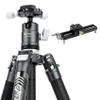 Fotopro Macro Focusing Rail Rack Slider Bundle with Carbon Fiber Tripod view 1