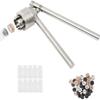 13mm Vial Crimper + 10 Set of 3ml Vials & Stoppers & Caps view 1