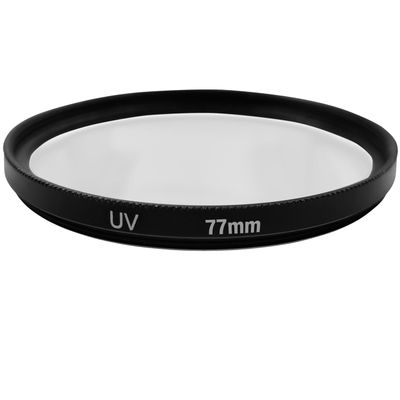 77mm UV Filter for Canon EOS 6D Mark II 5D Mark IV + EF 24-105mm/24-70mm f4L Kit Lens, for Nikon Z 24-120mm f4 S, Z 28-400mm f4-8, Sony FE 70-200mm F2.8 Lens & More 77mm Thread Lenses