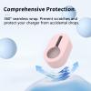 Charger Protector Cover for Oura Ring Gen3 Horizon,NOUKAJU Silicone Protector Cover,Cable Organizer,Silicone Charger Protector Cover for Oura Ring 3,Not Charger(Pink) view 3