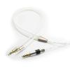 ABLET 4.4mm Balanced Cable Replacement Upgrade Cable 6N OCC Copper Single Crystal Silver Plated Cord Compatible with Hifiman Sundara, Ananda, Arya, HE400SE, HE4XX, HE-400i Headphone (2x3.5mm Version) view 1