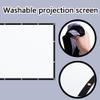 150 Inch Projector Screen 16:9 Foldable Anti-Crease Portable Projector Movies Screens, for Home Theater Outdoor Indoor(159X90CM/72in) view 4