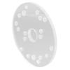 YLHHWVY Universal Router Base Plate 6.5-1/4 Inch Acrylic Clear Router Table Base Plate with Centering Pin Screws and Multiple PreDrilled Holes view 2