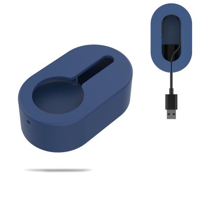 Charger Protector Cover for Oura Ring Gen3 Horizon,NOUKAJU Silicone Protector Cover,Cable Organizer,Silicone Charger Protector Cover for Oura Ring 3,Not Charger(Blue)