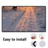 60 Inch Portable Projector Screen, 16:9 Foldable Anti Crease Indoor Outdoor Movie Projection Screen, for Home Theater, Office, School, Camping, Party(132x75CM/60in) view 4