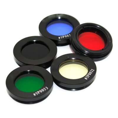 1.25inch Eyepiece 5PCS Colorful Optical with M28x0.6 Thread Telescope Eyepiece Accessories
