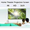 150 Inch Washable Projector Screen, Foldable 16:9 Hanging Movie Screen, for Home Theater Outdoor Indoor(132x75CM/60in) view 2