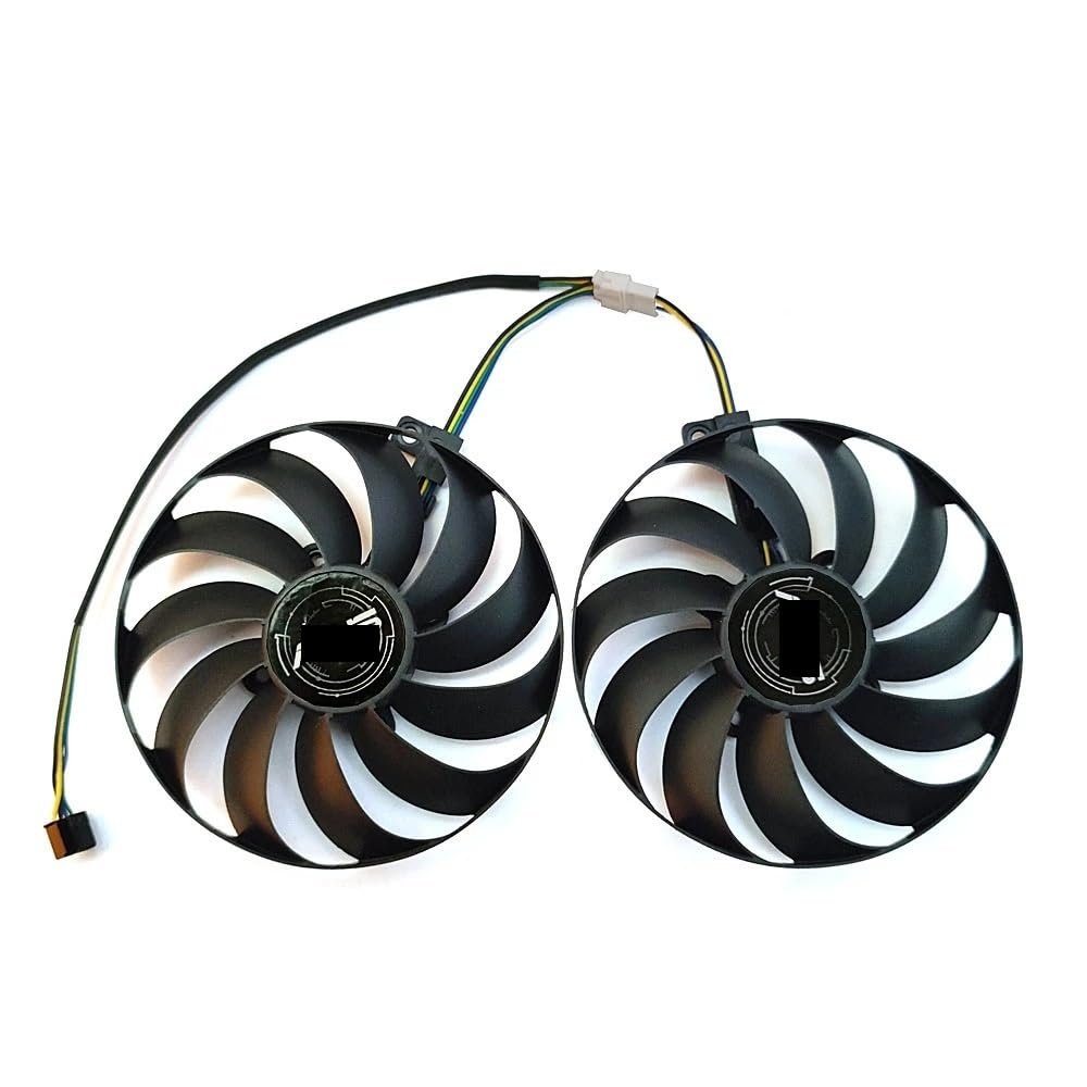 1LOT T129215BU PLD10010S12HH FDC10U12S9-C RX 5700 XT GPU Fan Compatible with RX 5700 5600 5500XT Video Card Cooling Fan(PLD10010S12HH)