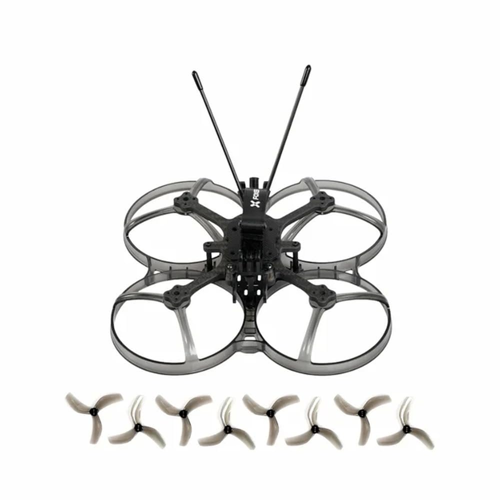 CUIPPWRJ Foxwhoop 35 142mm 3.5inch T700 Carbon Fiber Cinewhoop Frame Compatible with Freestyle Drones Compatible with Vista HD Analog(with 8PCS T3528)