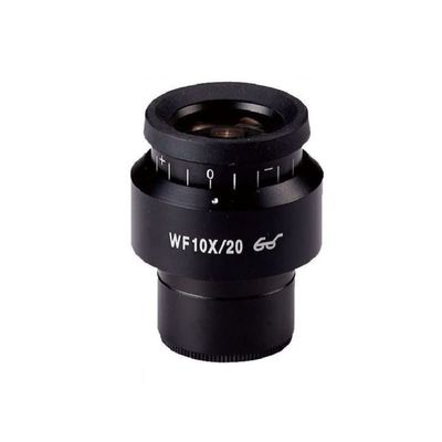 JOEBO Microscope Kit for Stereo Microscope Eyepiece WF10X WF12.5X WF15X WF20X WF25X WF30X Diameter 30mm Diopter Adjustable High Eye Point Wide Field Microscope Lens Adapters(WF10X-20)