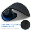 Mouses Pad Computer Mouses Mat Round Cute Mouses Pad with Design Non-Slip Desk Pad Laptop Desk Tie-dye Blue Mat for Office Home Gaming Working view 3