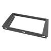 Car Front Side Air Outlet Vent Frame Trim Compatib Car Double Din Fascia/Fit for Lexus IS200 / Fit for Toyota Altezza Stereo Panel Radio DVD CD Mounting Installation Trim Kit ABS Silver Car Stereo R view 3
