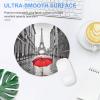 Mouses Pad Computer Mouses Mat Round Cute Mouses Pad with Design Non-Slip Desk Pad Laptop Desk Eiffel Tower Paris Red Umbrella Mat for Office Home Gaming Working view 4