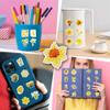 Flower: Daffodil Stickers Pack, 60PCs Yellow Flower Vinyl Decals, Aesthetic Waterproof Vinyl Decals, Stickers for Hydro Flask, Laptop, Water Bottle, Gift for Adults (Daffodil) view 2