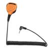 1 Pin 2.5mm Shoulder Speaker Mic Lapel Microphone for Motorola Talkabout Walkie Talkie mh230r fr60 mr350r t470 t380 t100 t200tp t260tp t2xx t460 t600 h2o t605 t7100 t472 t800 Radios Mic (Orange) view 1