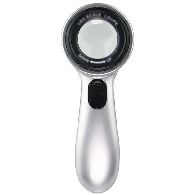 JSEIAJB Intelligent Charging LED Handheld High-Power Magnifying Glass