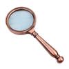 JSEIAJB Large Lens Handheld Magnifier Magnifier Reading Map Newspaper Handle Magnifying Glass(White-Patch Five-Pointed star4) view 1