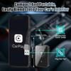 Wirelesss Adapter, 10 Meters Range Plug and Play 5.0GHz Fast Transmission with Voice Control Capabilities, Compatible with Over 98% Car for iOS, Only Suitable for iOS, ABS (Black) view 3