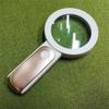 JSEIAJB 30x LED Light with Cold and Warm Light Elderly Reading and Maintenance Glass Magnifying Glass view 4